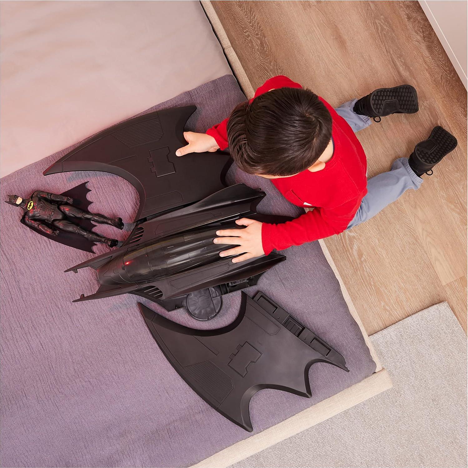 Figura de Acción Batman 10 cm y Batwing The Flash - Spin Master