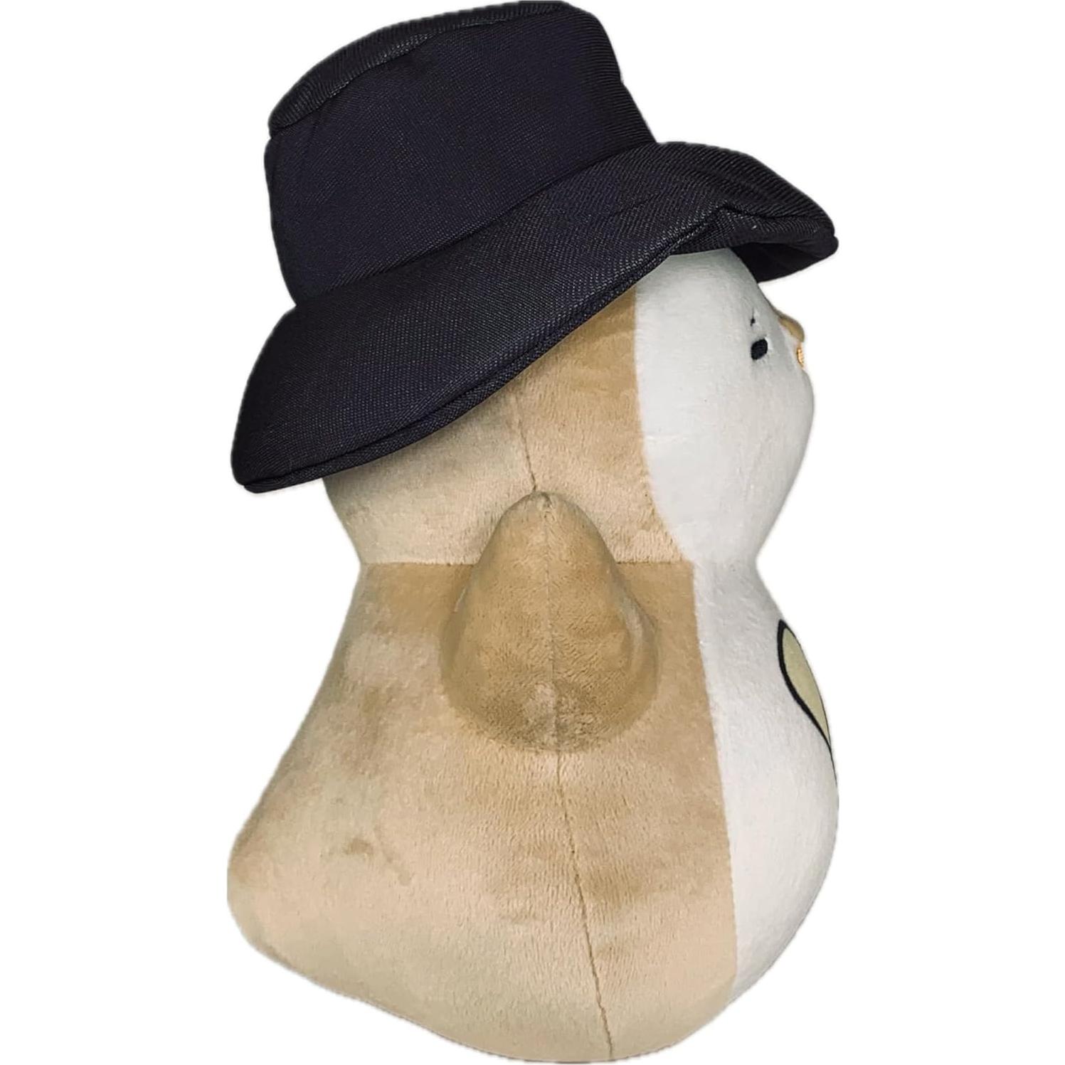 Pillow de Pingüino Beige Pudgy 20 cm - Peluche Suave para Niños