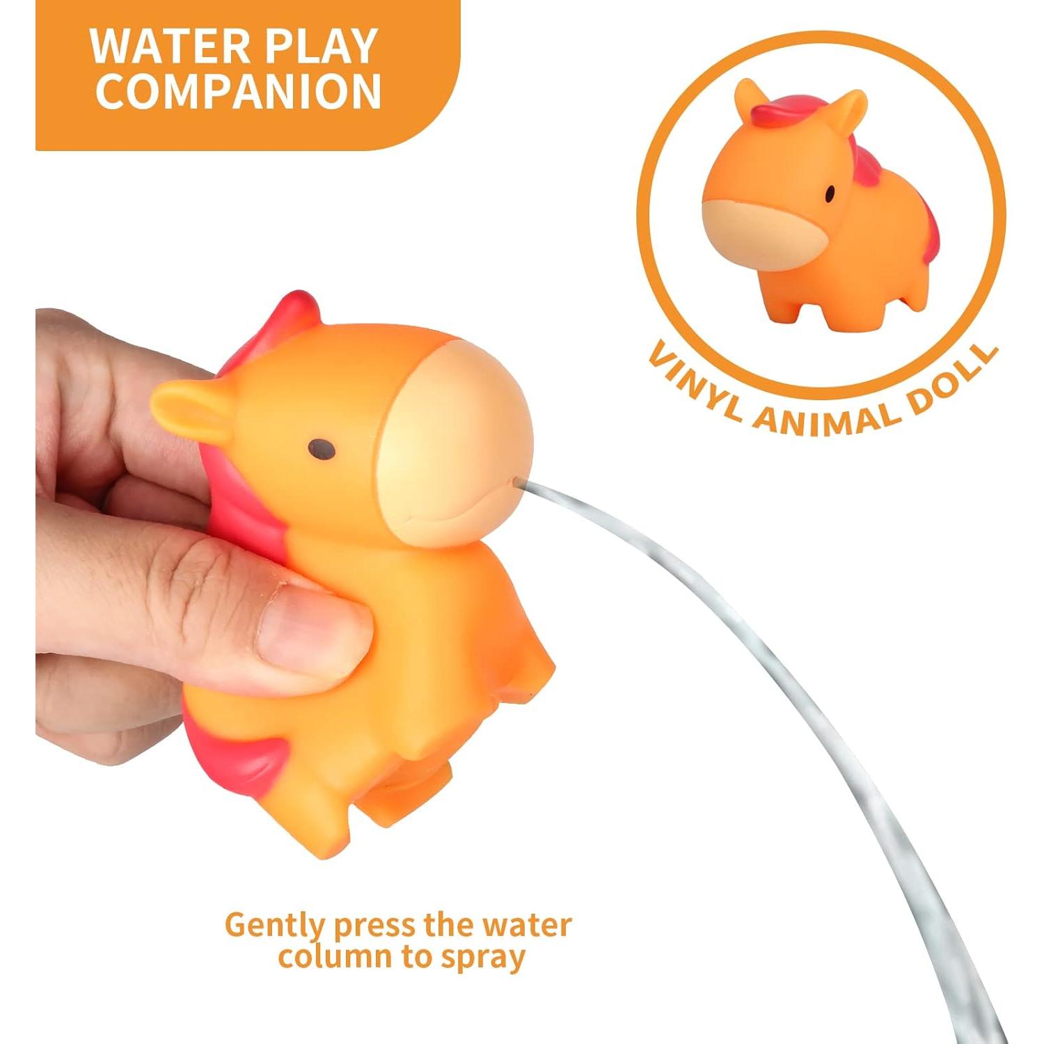 Juego de Granja Oriate con Tractor y 6 Animales - Alfombrilla 120x80cm