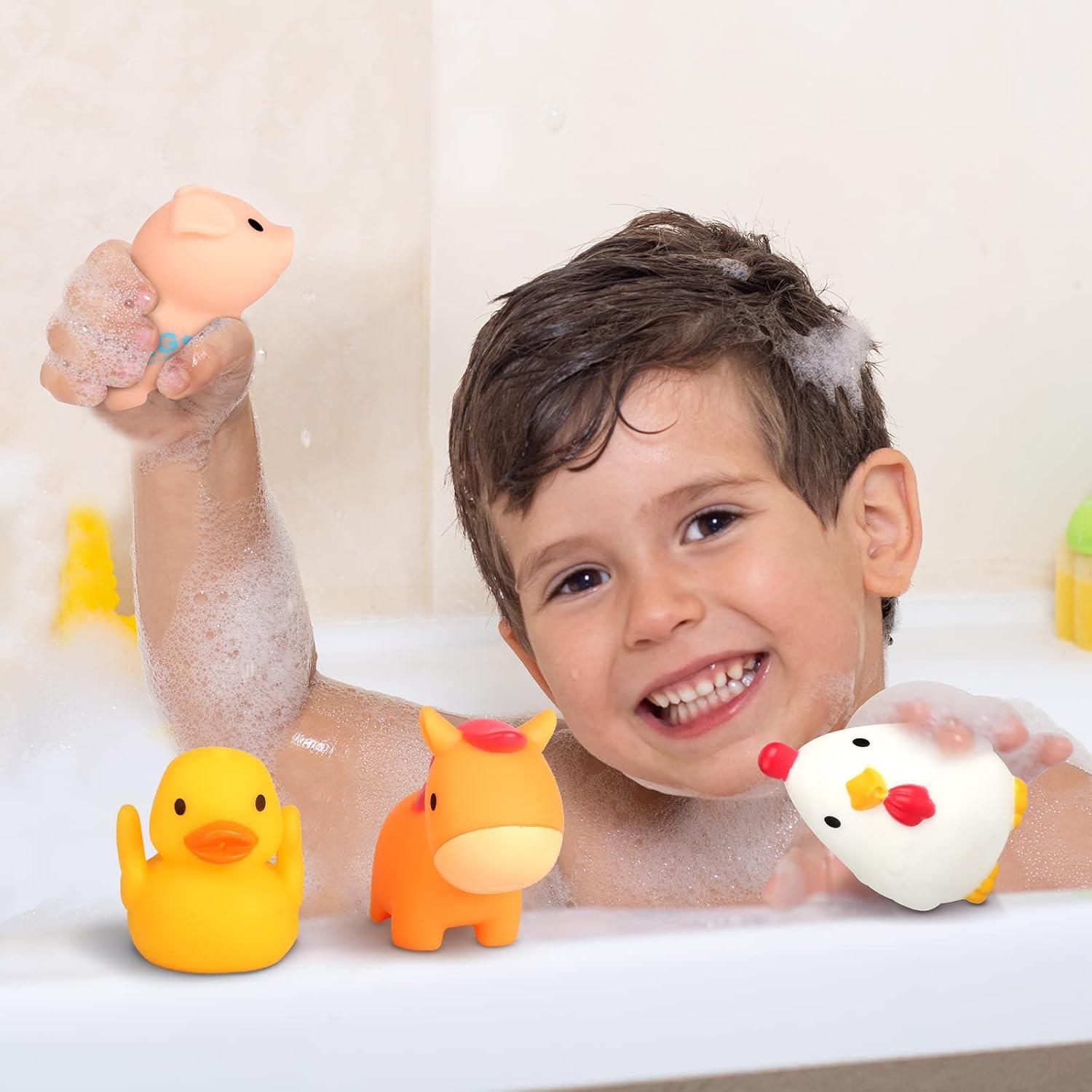 Juego de Granja Oriate con Tractor y 6 Animales - Alfombrilla 120x80cm