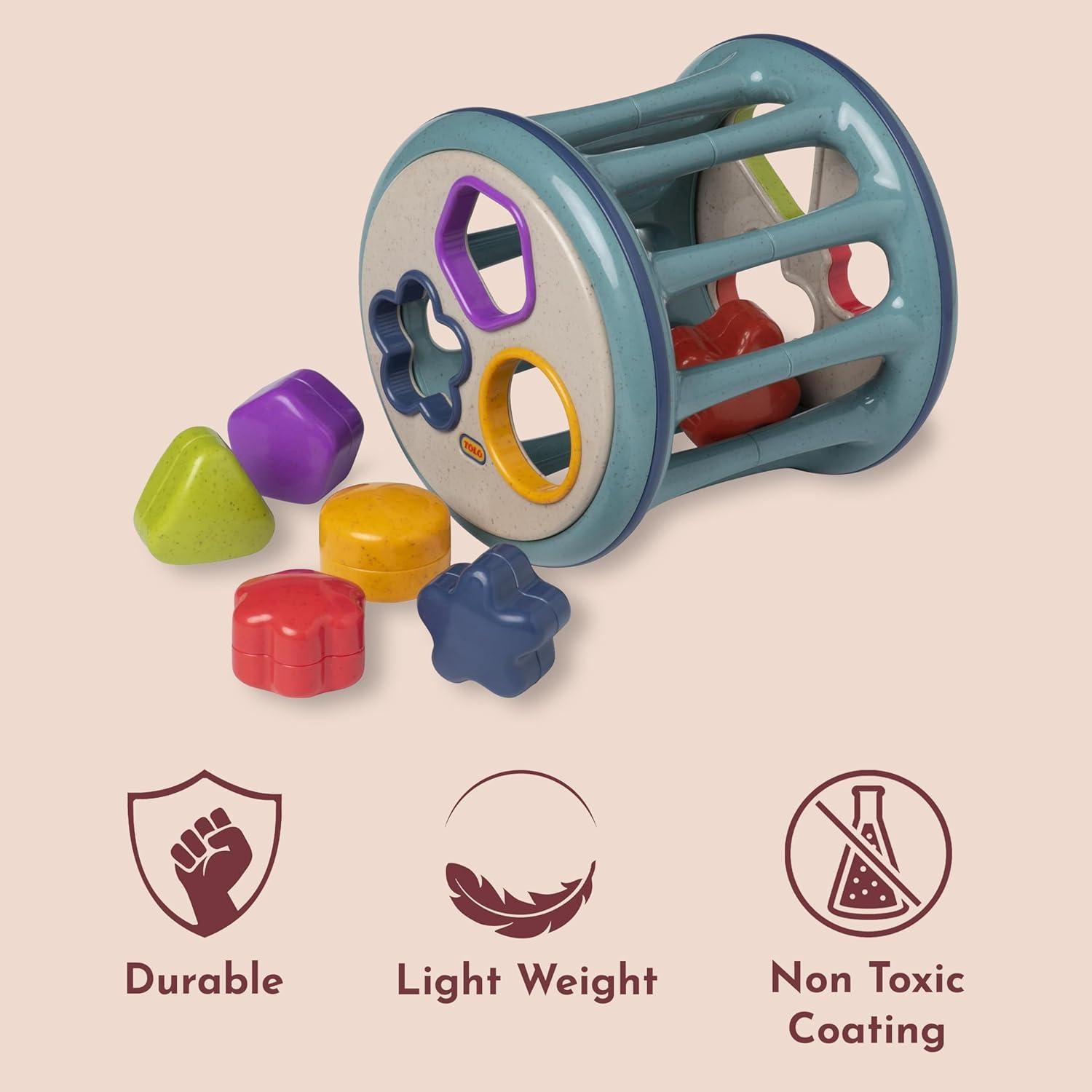 Clasificador de Formas Rodante Tolo Toys | Juguete para Bebés 12+ Meses