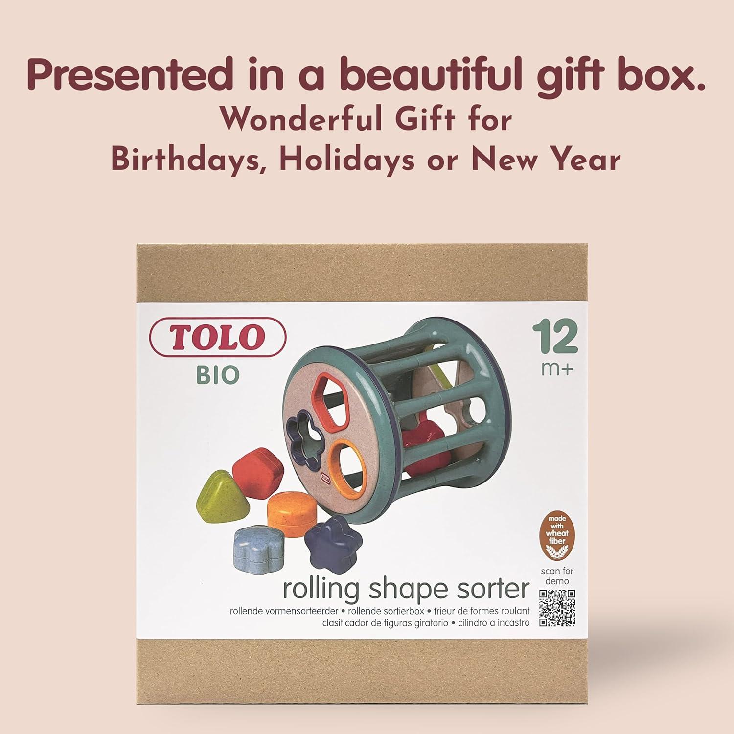 Clasificador de Formas Rodante Tolo Toys | Juguete para Bebés 12+ Meses