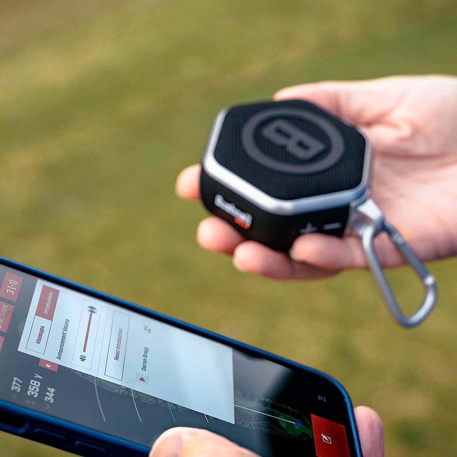 Altavoz Bluetooth GPS Wearable4U Wingman Mini Negro/Plata con Auriculares