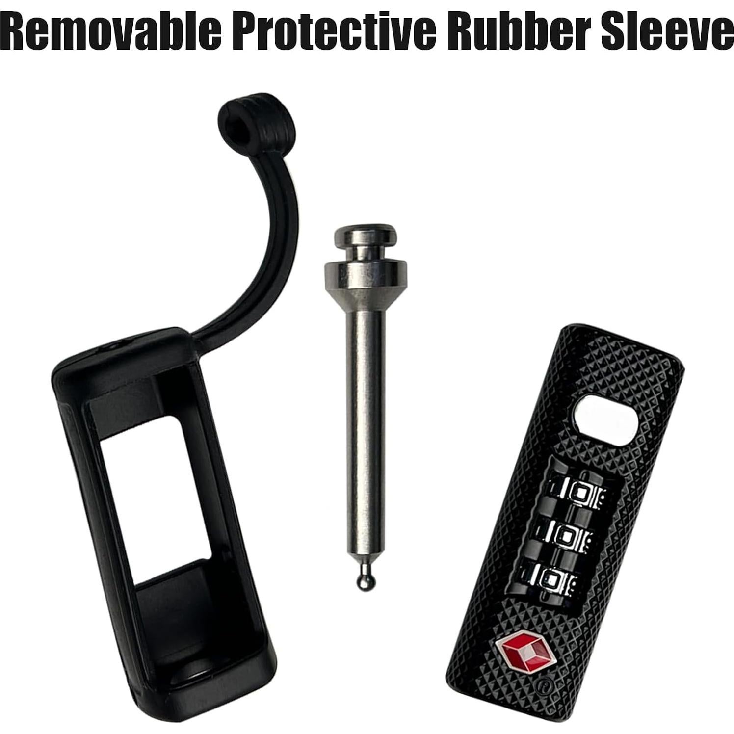 Candados TSA para Funda de Arma LAFENLIN - 4 Paquete Negro