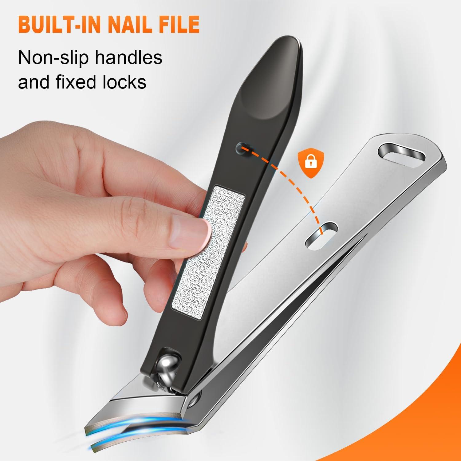 Juego de Cortauñas CLPPNA 4 en 1 para Uñas Gruesas y Encarnadas