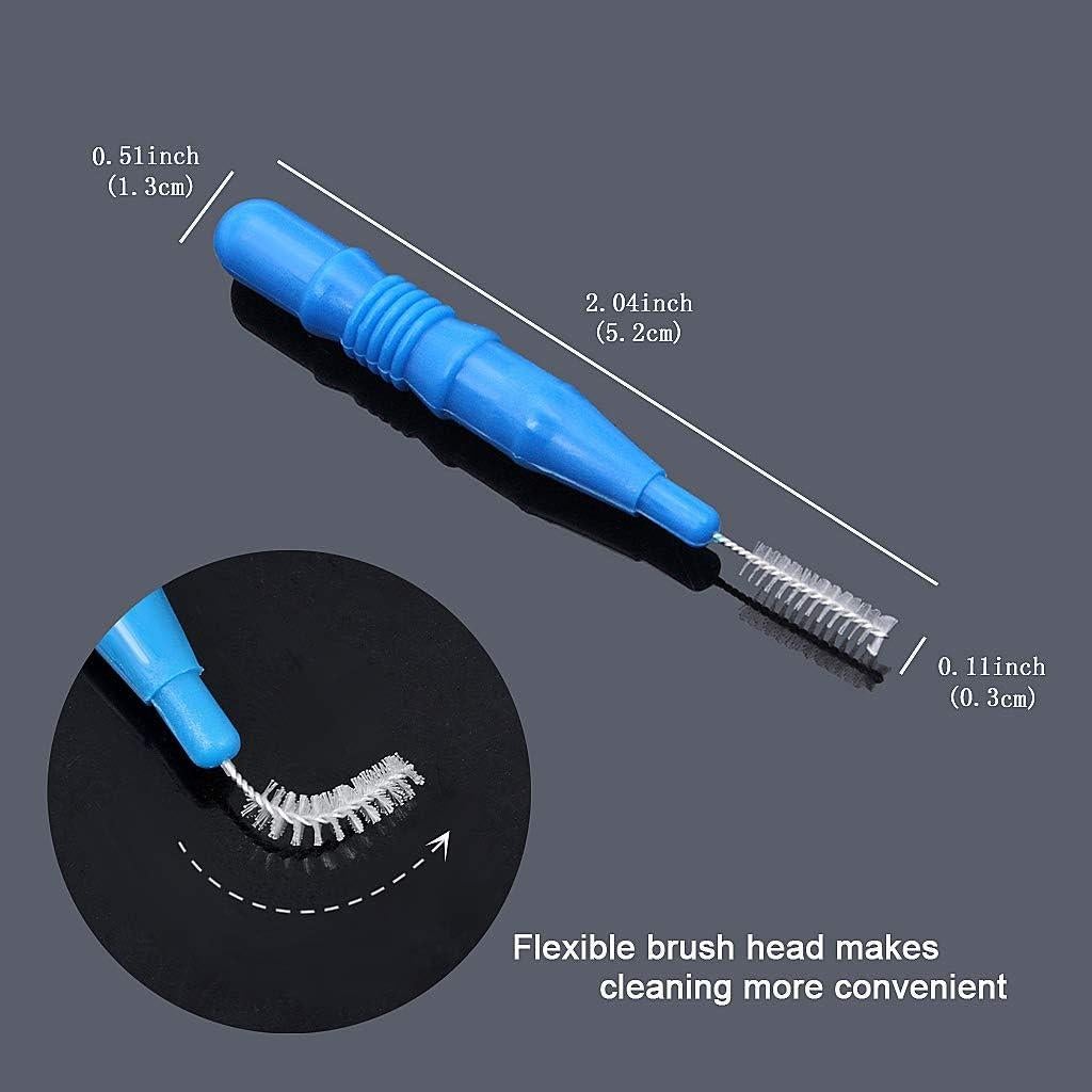 Cepillos Interdentales ewinever 50 Piezas 2mm 2.5mm 3mm