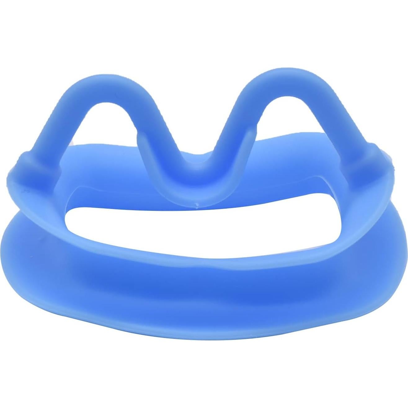 Abre Boca de Silicona Angzhili 3 Pcs Retractor Dental Azul