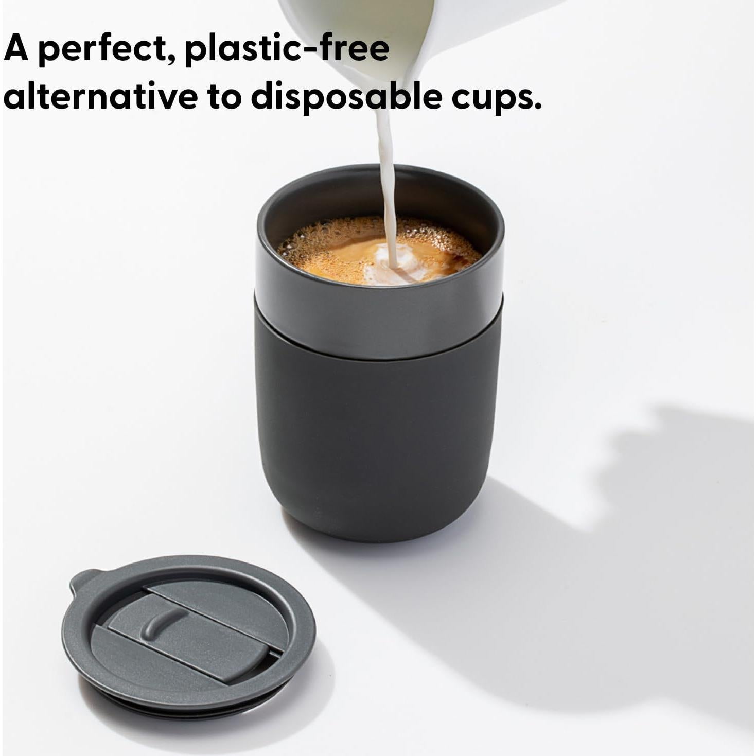 Taza de Café de Viaje W&P Porter 355 ml Rubor Reutilizable