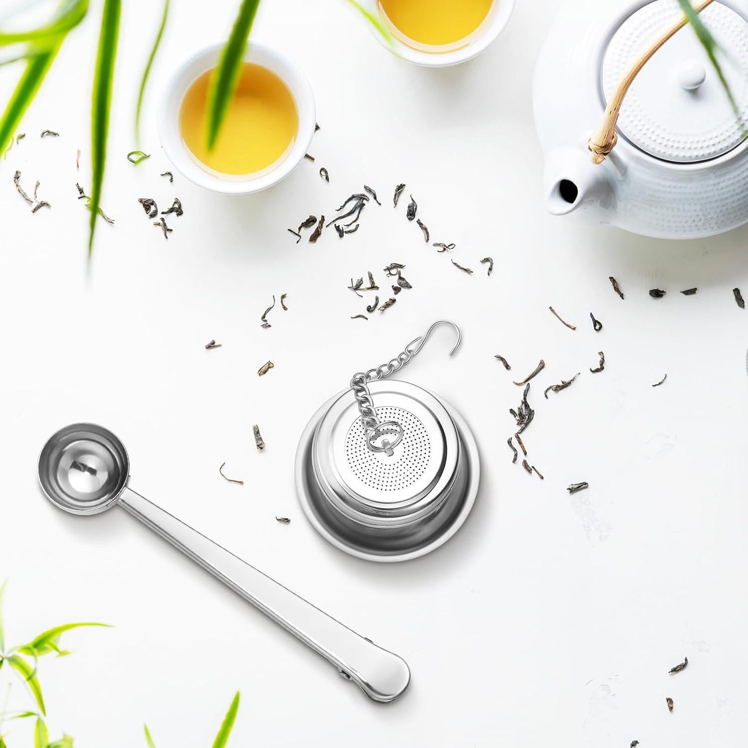 Infusores de Té Suelto Umigy 4 Pcs Acero Inoxidable 304