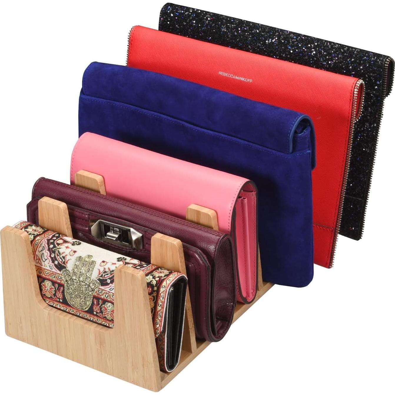 Organizador de Tapa de Olla MobileVision de Bambú 6 Secciones