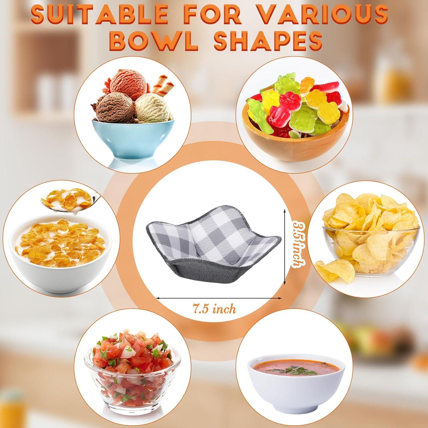 Soporte para Tazón Caliente Geiserailie 10 Pcs Gris Aislante