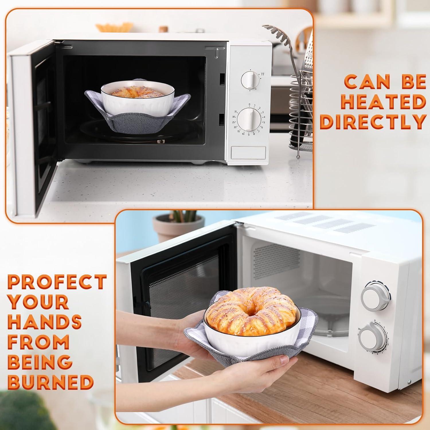 Soporte para Tazón Caliente Geiserailie 10 Pcs Gris Aislante