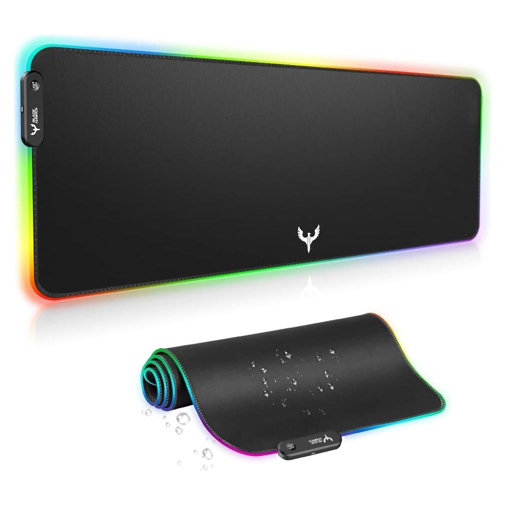 Alfombrilla de Ratón RGB BladeHawks XXL 80x30cm Antideslizante