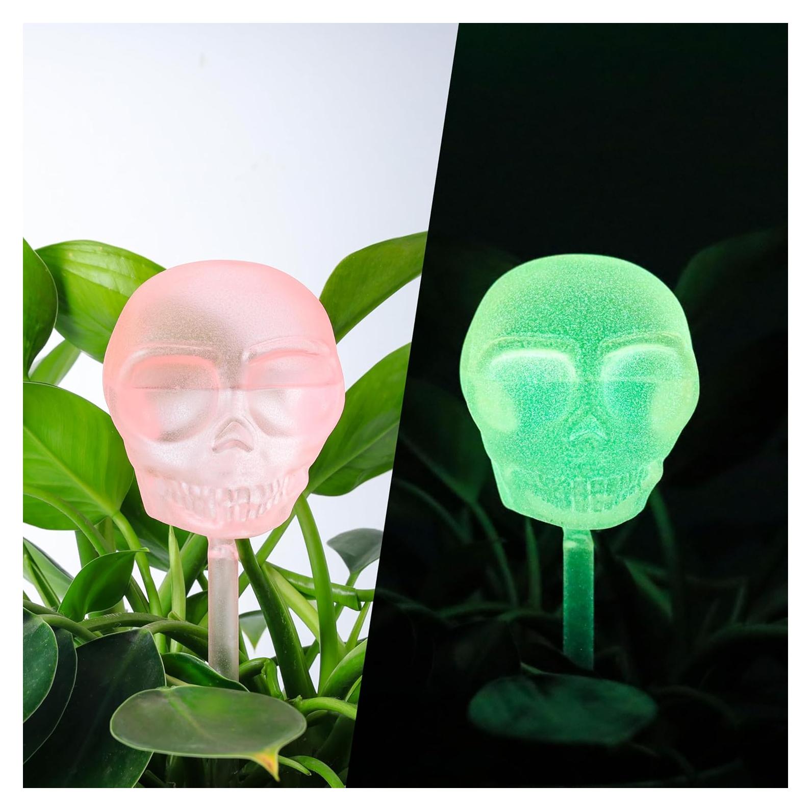 Esferas de Riego de Cristal Soilagua 10 oz Calavera Brillantes