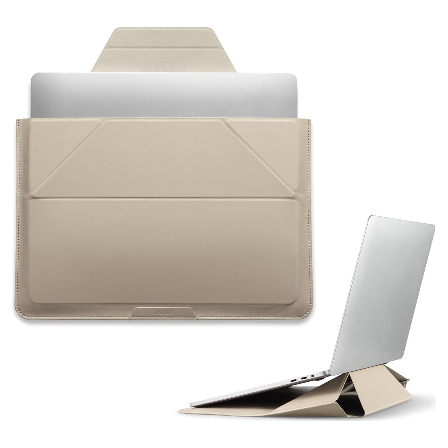 Funda Soporte para Laptop MOFT 13-14" Ajustable Blanco Playa