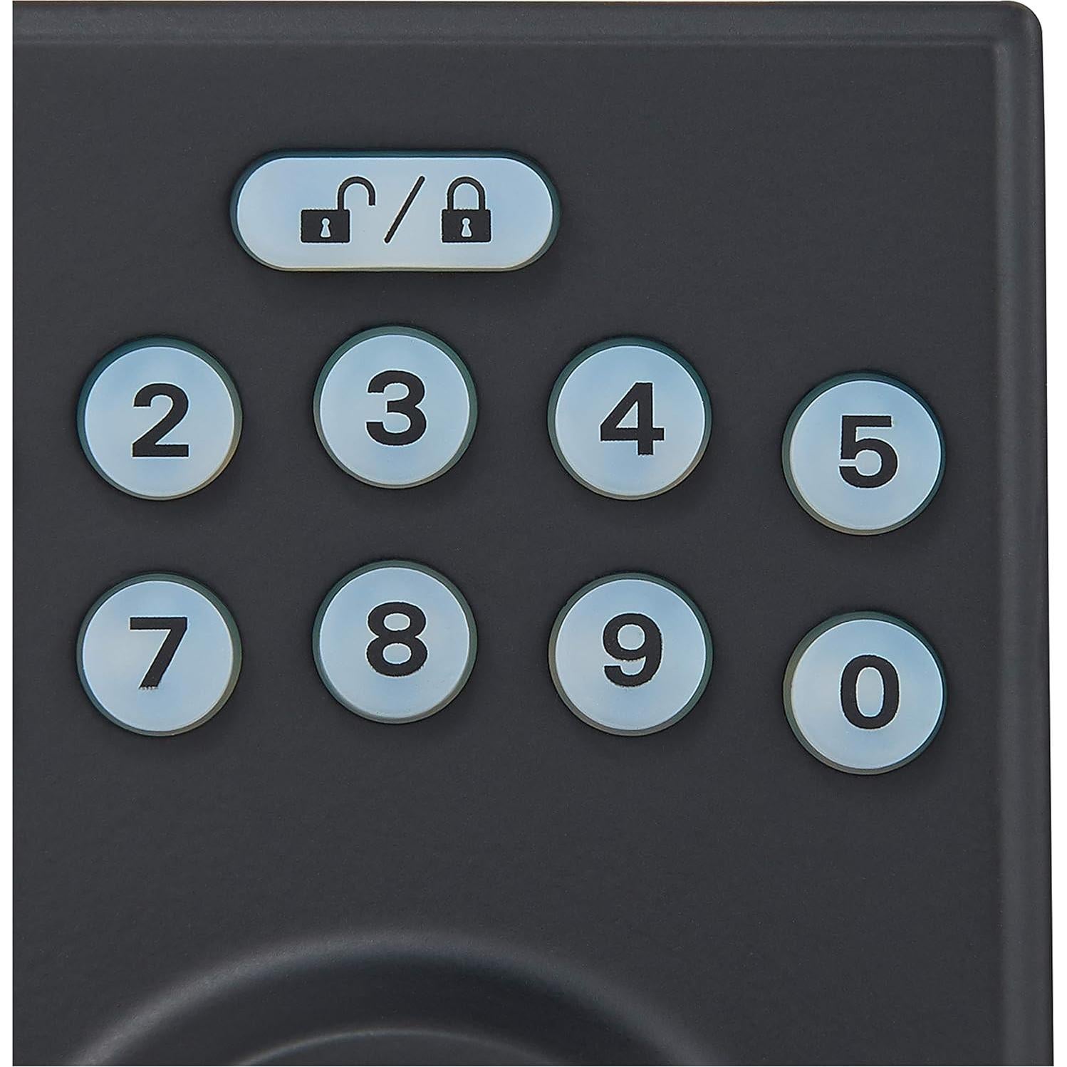 Cerradura Electrónica Amazon Basics con Teclado - Negro Mate