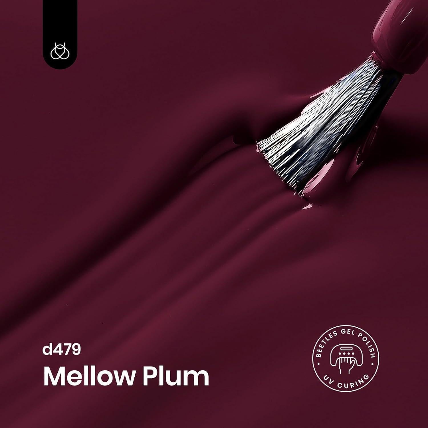 Esmalte de Uñas en Gel Beetles 15 ml Burdeos Ciruela Suave