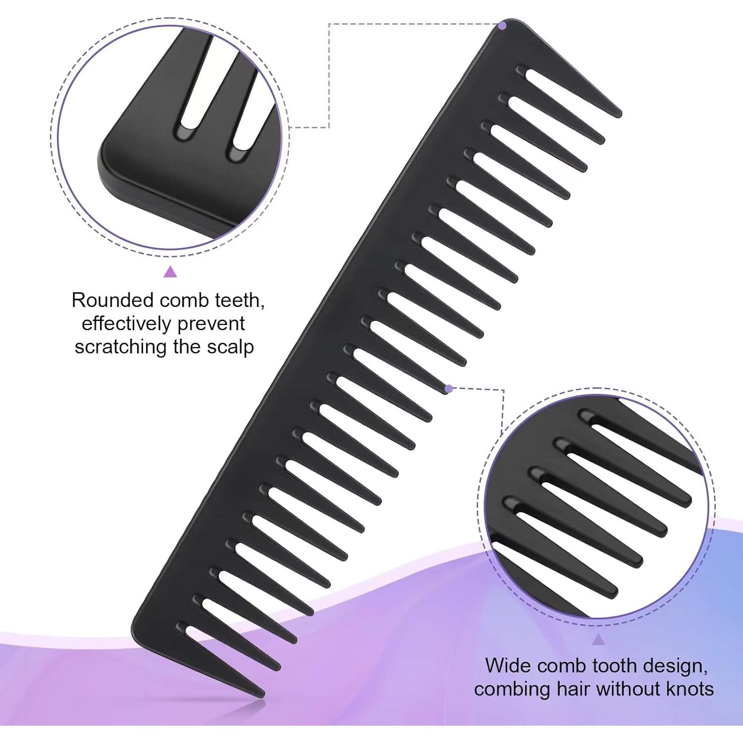 Juego de 4 Peines y Cepillos Anmieciu para Estilizar Cabello