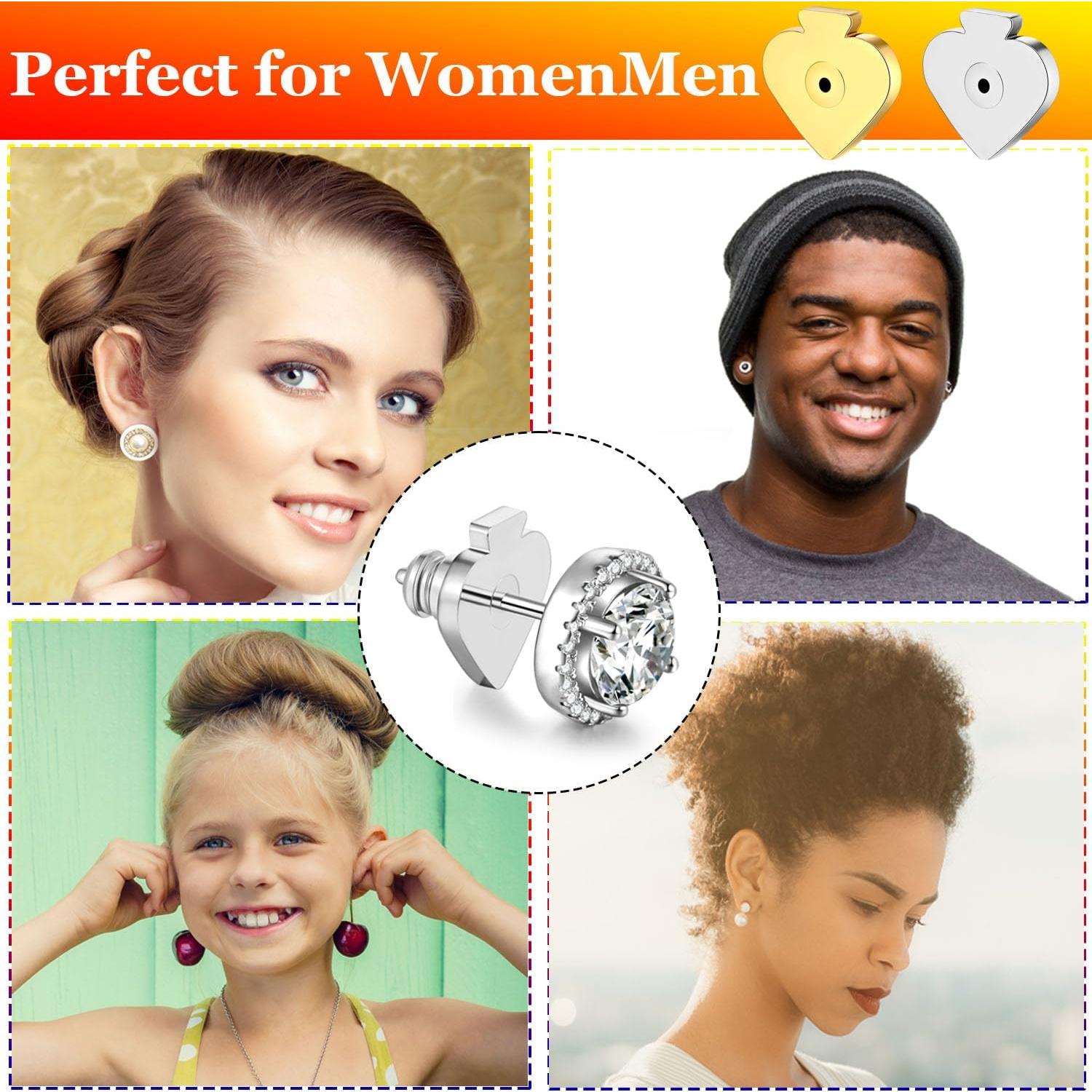 Resortes Elevadores de Pendientes Hipoalergénicos Moconar - 4 Pcs Oro