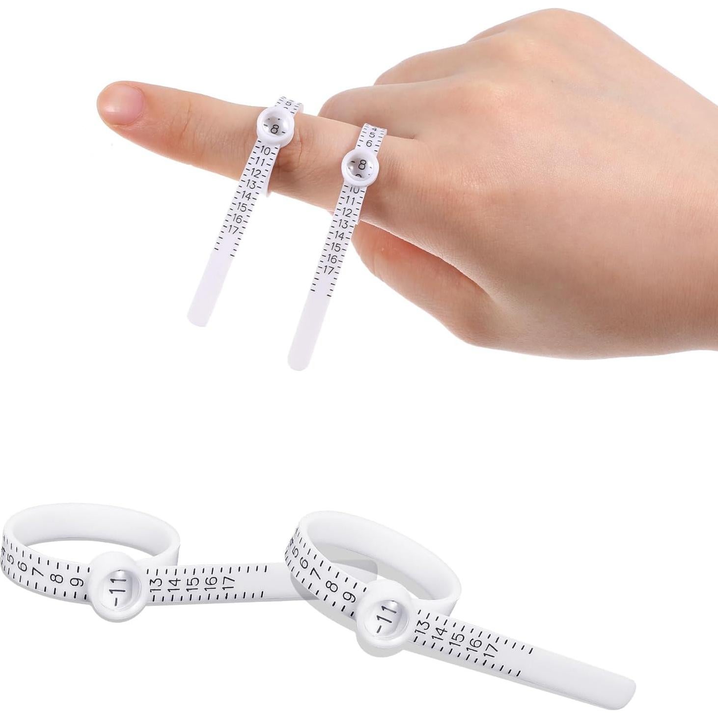 Juego de Medidores de Anillo y Pulsera Ptwola - Tamaño Universal 1-17 US