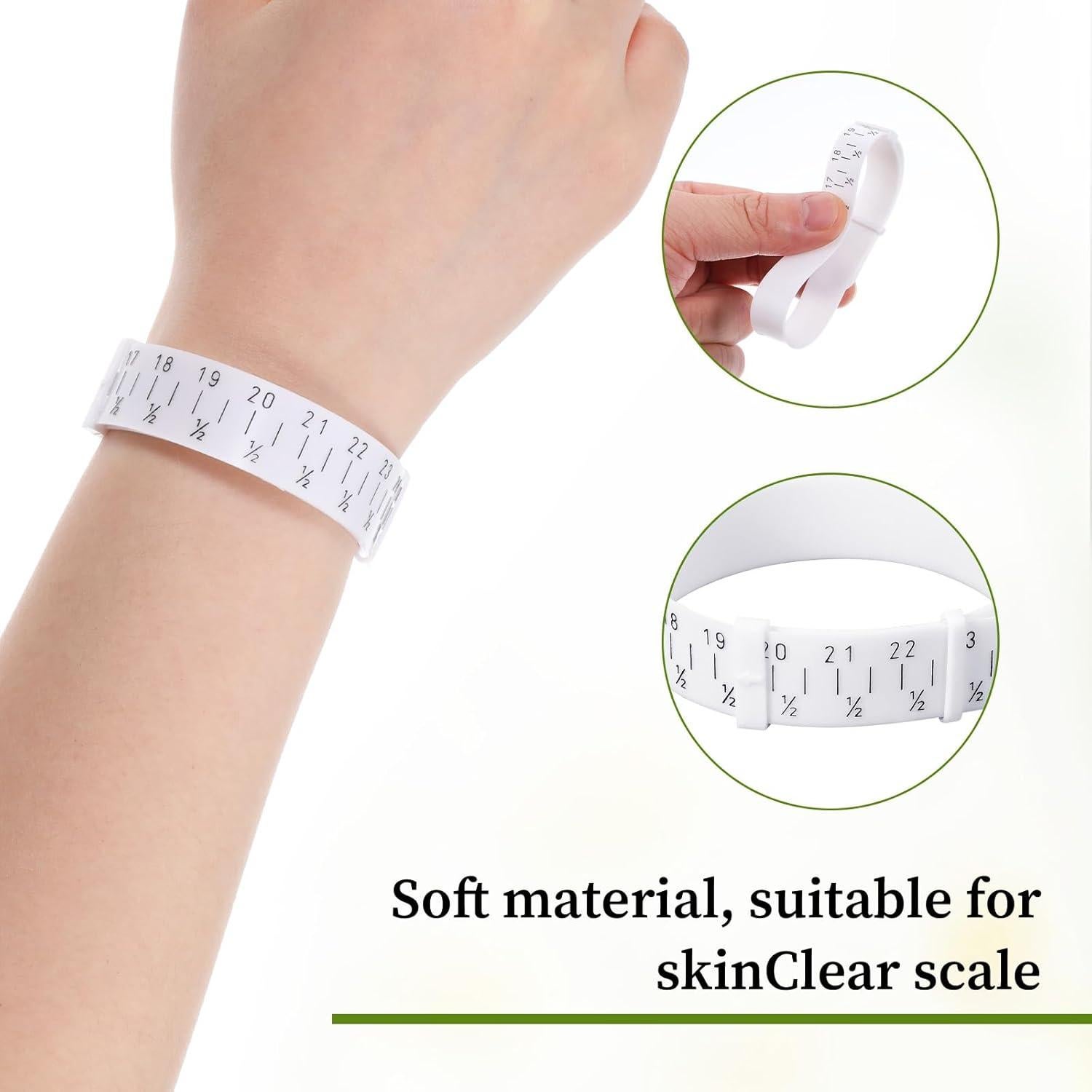 Juego de Medidores de Anillo y Pulsera Ptwola - Tamaño Universal 1-17 US