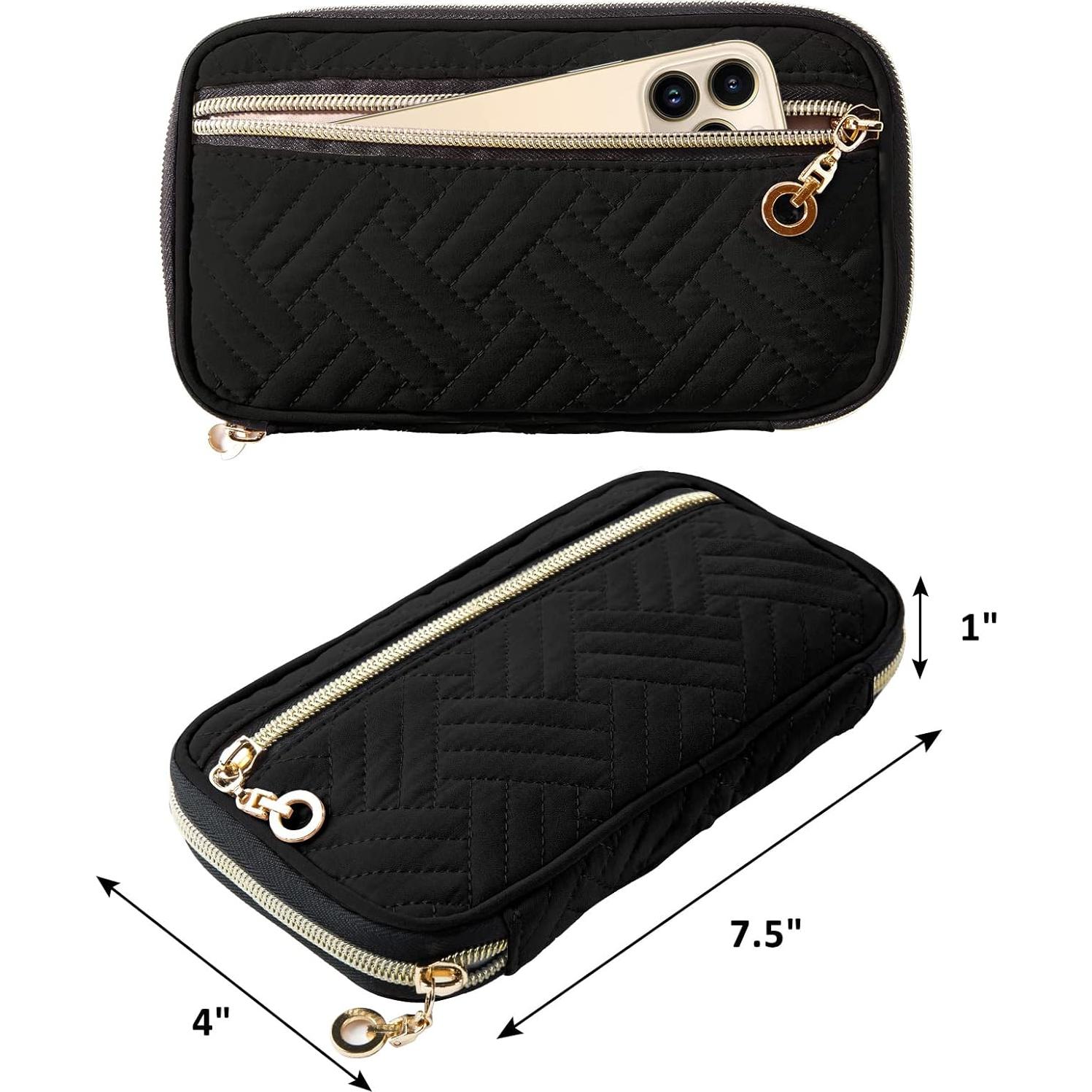 Estuche Organizador de Joyería SFYBYHEART Negro 19x10 cm