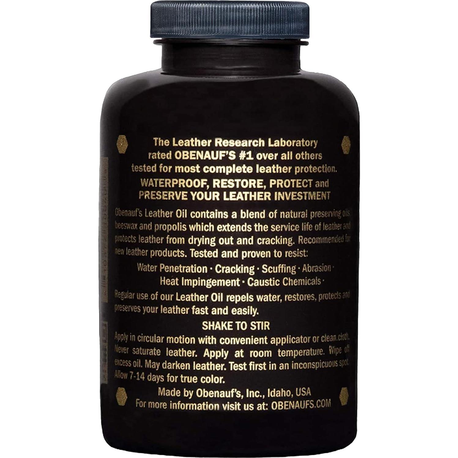 Aceite para Cuero Obenauf's 227ml - Acondicionador y Restaurador