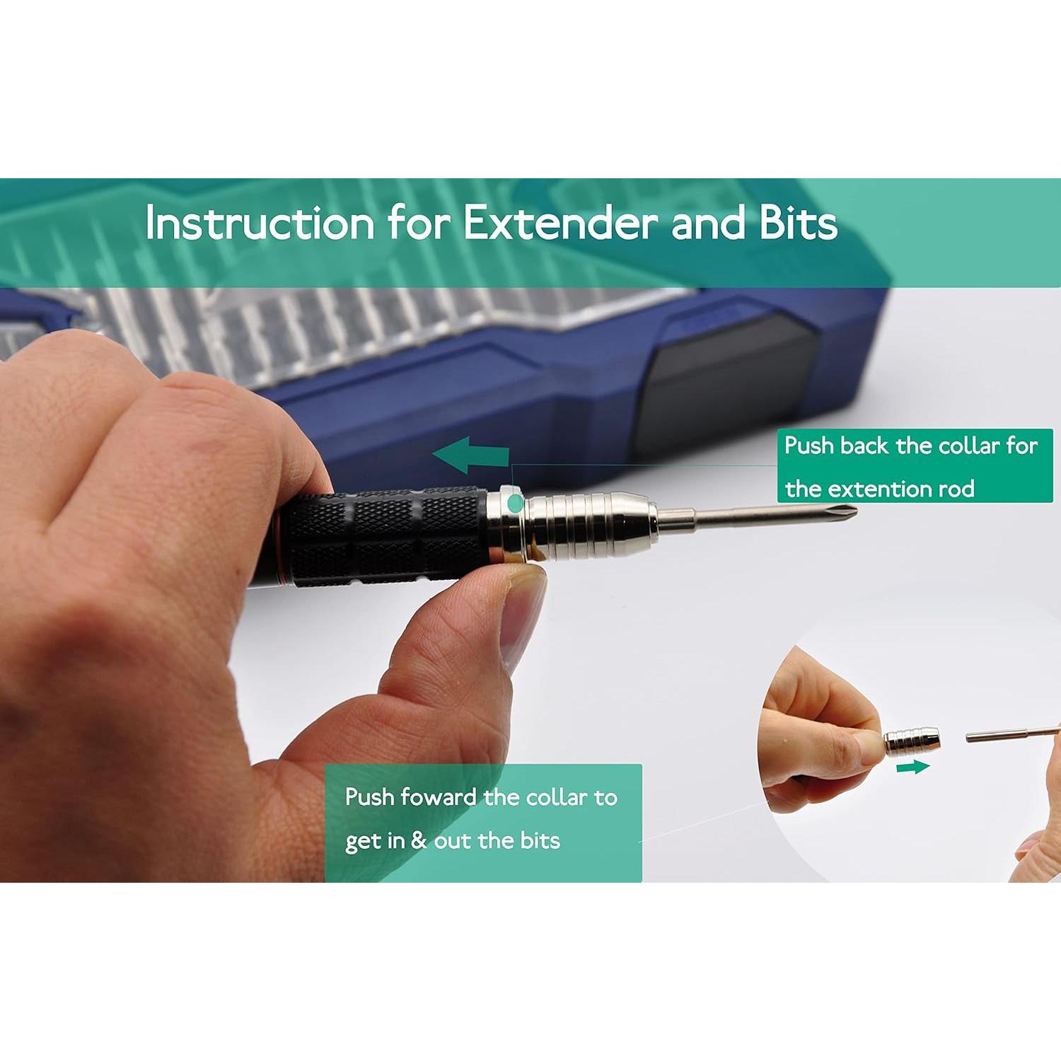 Juego de Destornilladores NANCH H1B 55 en 1 Ergonómico