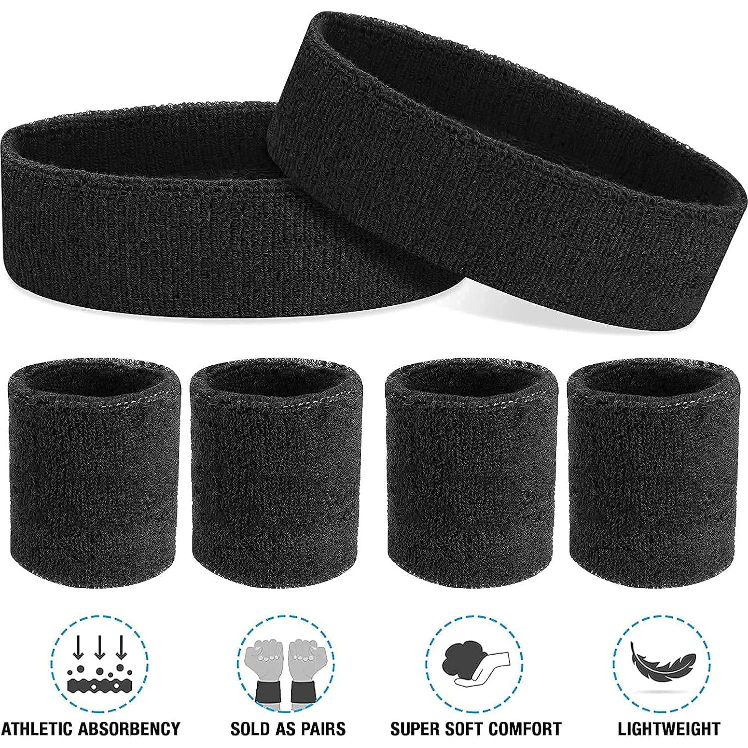 Set de 6 Piezas Diadema y Pulseras Aster para Deportes