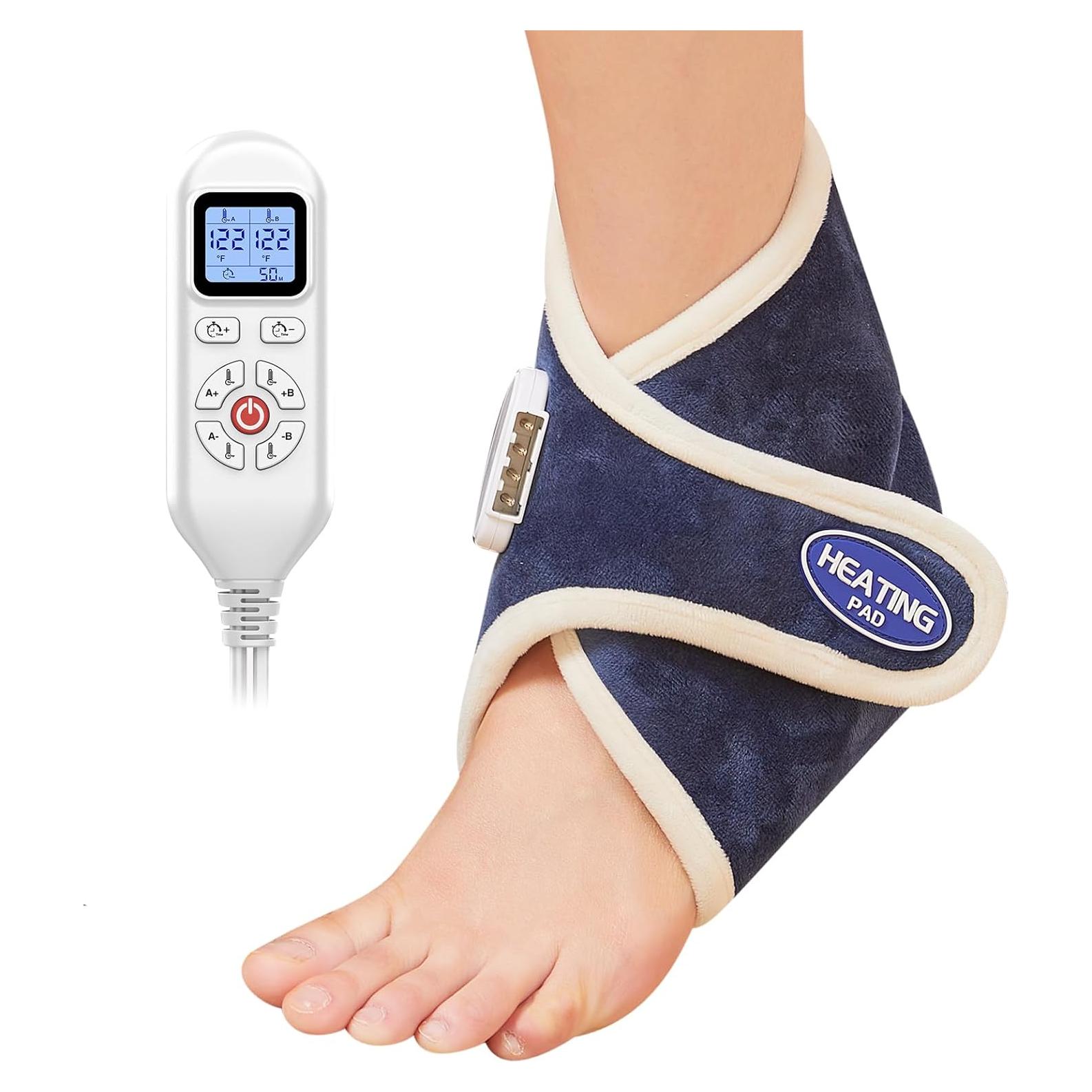 Almohadilla Calentadora Eléctrica JOBYNA para Tobillo 19x18cm