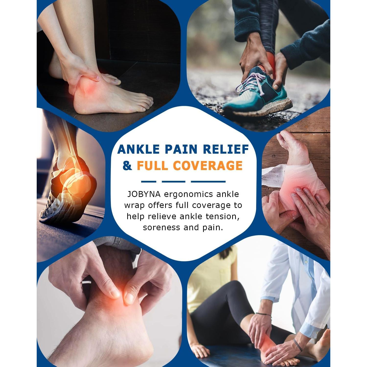 Almohadilla Calentadora Eléctrica JOBYNA para Tobillo 19x18cm