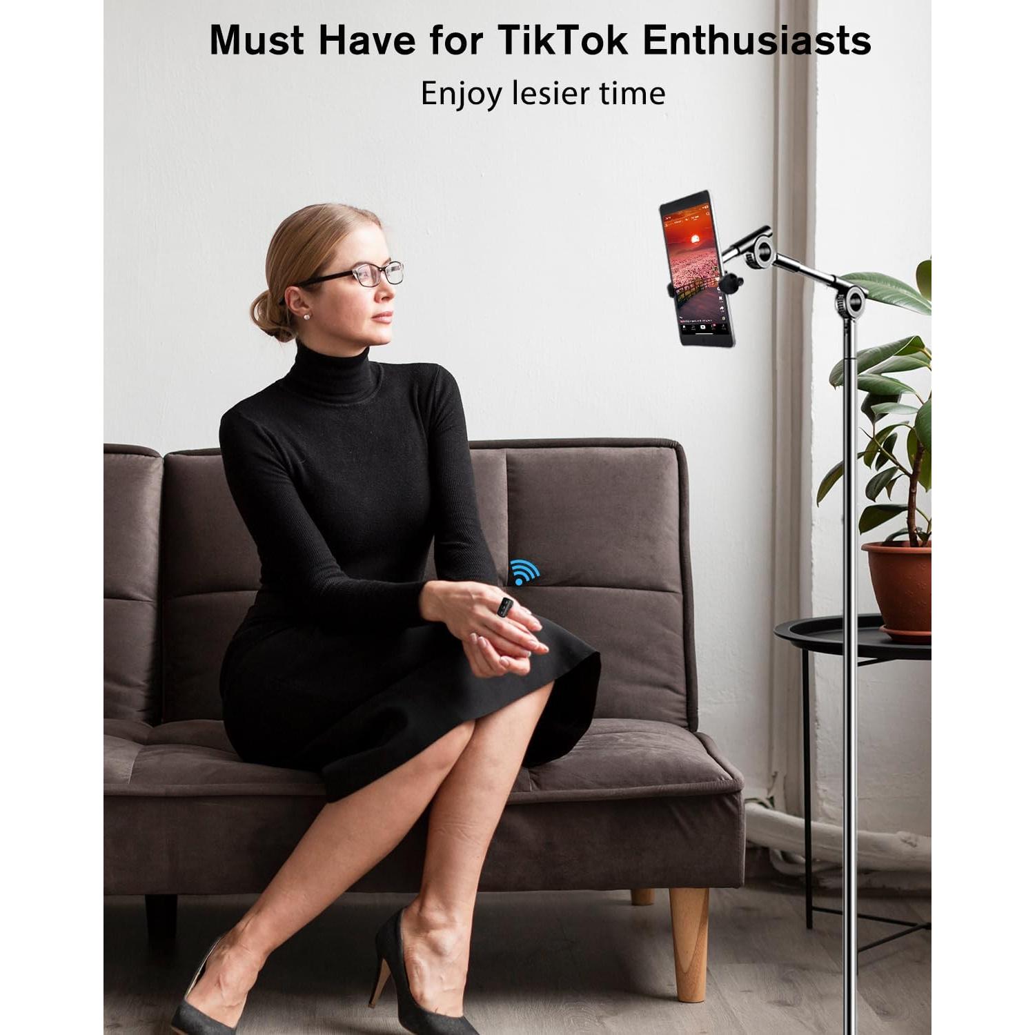 Control Remoto Bluetooth para TikTok y Kindle INNCNN D01 Pro - Negro