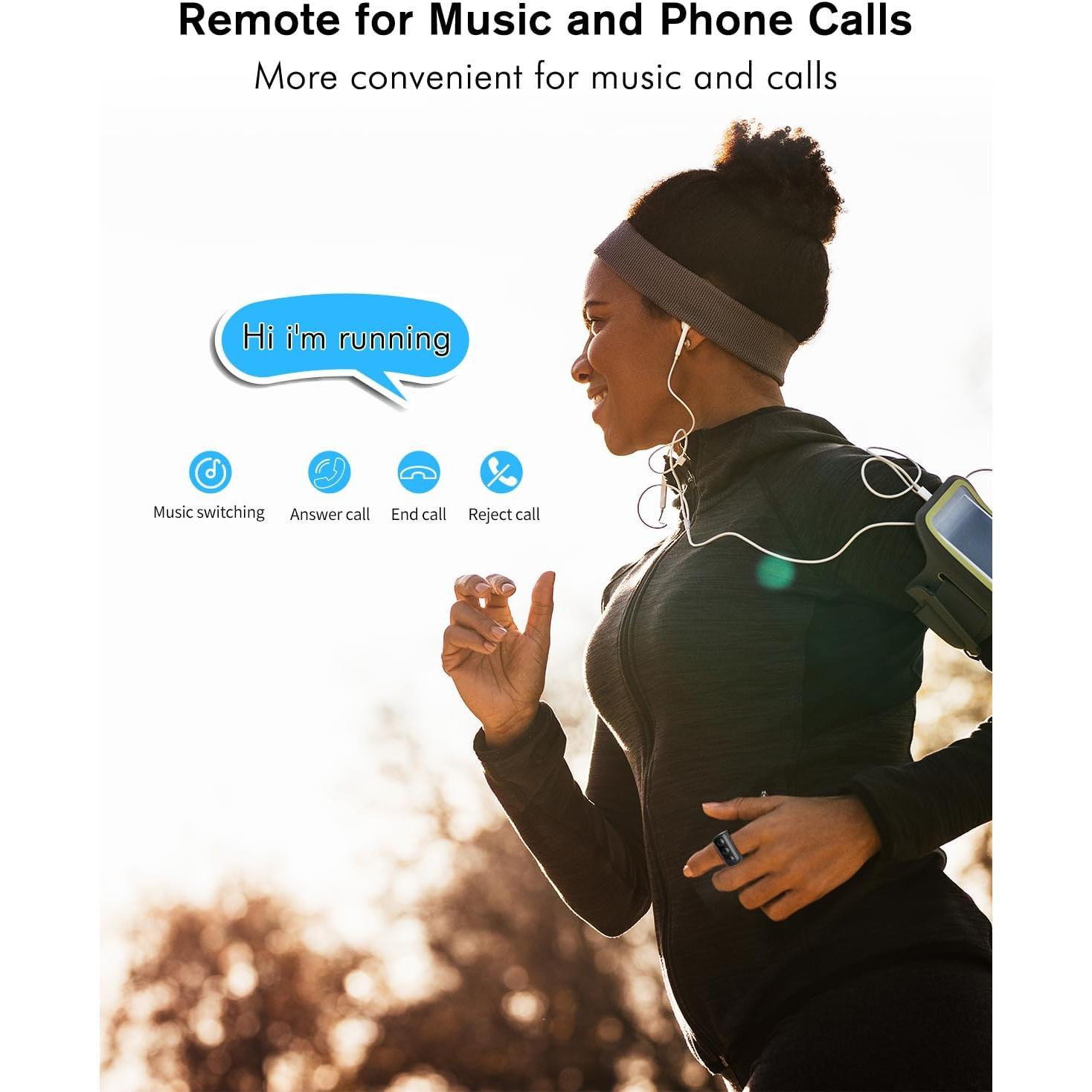 Control Remoto Bluetooth para TikTok y Kindle INNCNN D01 Pro - Negro