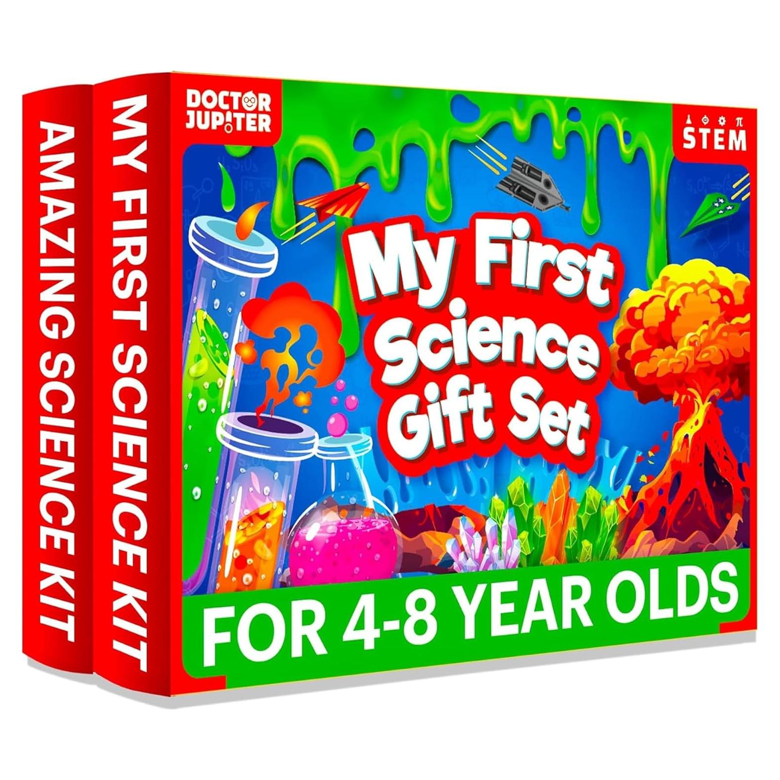 Kit de Ciencia Doctor Jupiter para Niños 4+ Años - 100 Experimentos