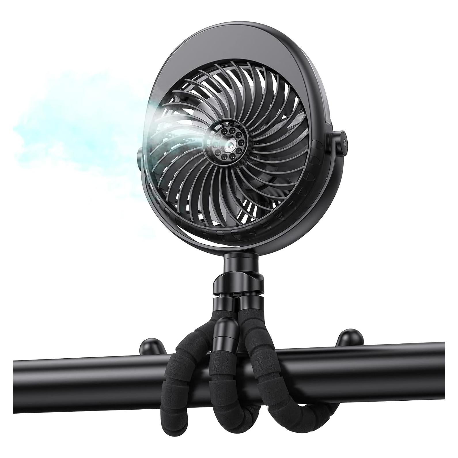 Ventilador Portátil Nebulizador GRANDFAST F002 2500mAh 360°