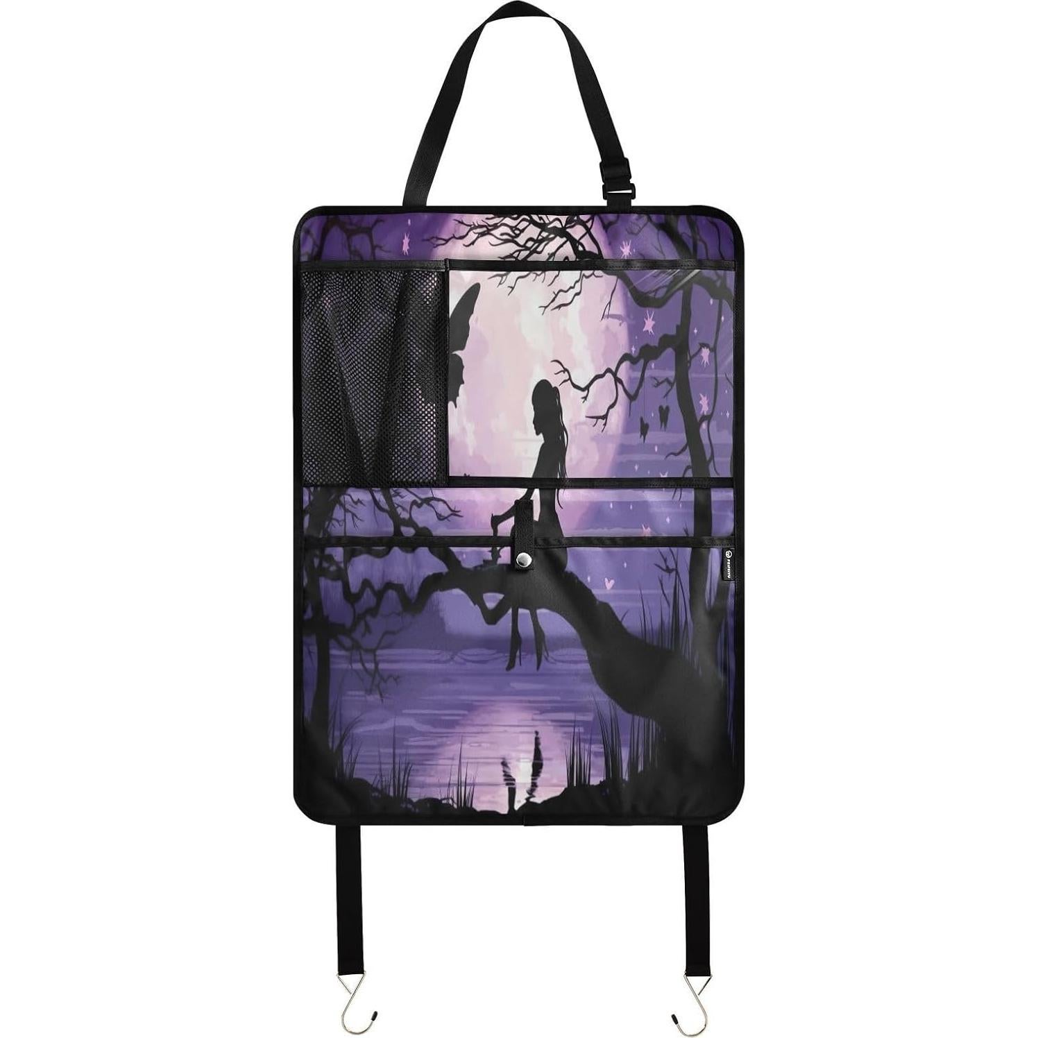 Organizador de Asiento Trasero KJIZMO - 2 Piezas, Poliester