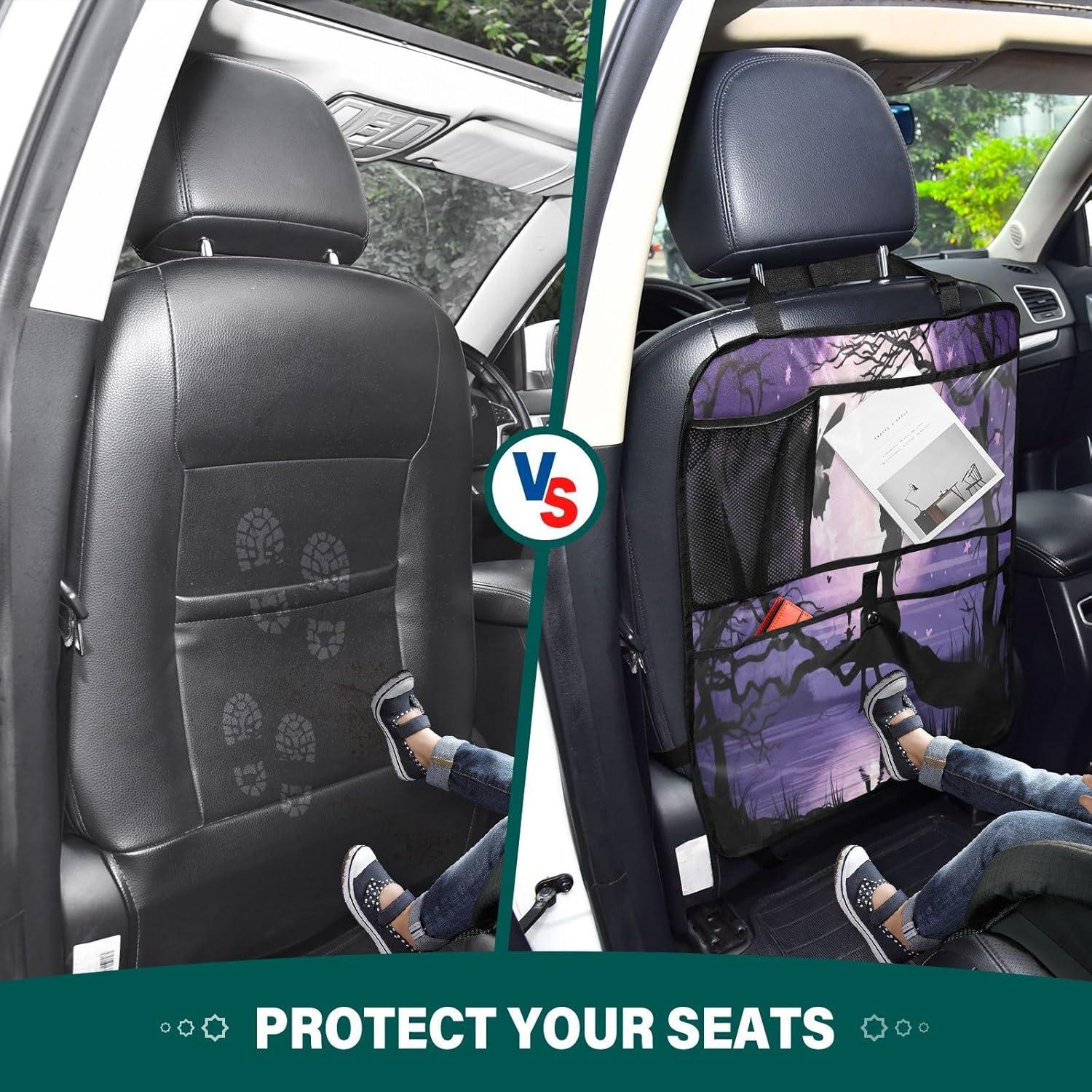 Organizador de Asiento Trasero KJIZMO - 2 Piezas, Poliester