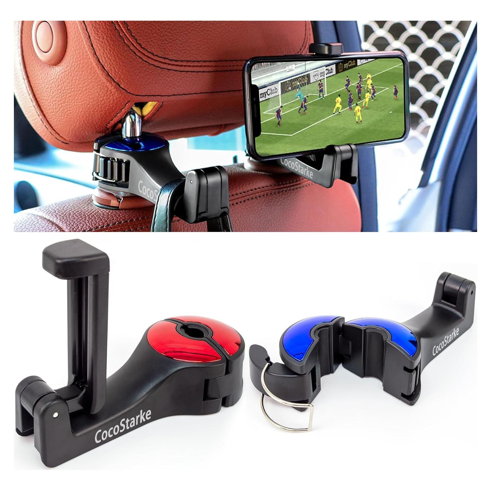 Gancho Oculto para Reposacabezas COCO STARKE 2 en 1 Ajustable