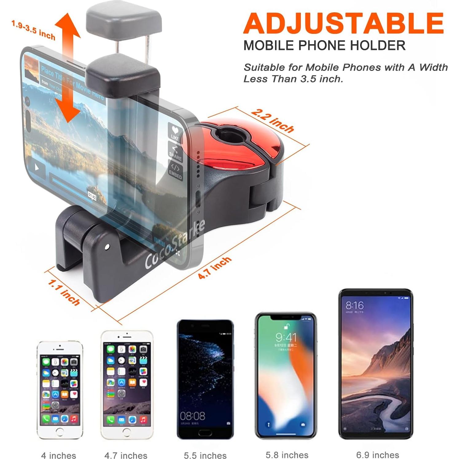 Gancho Oculto para Reposacabezas COCO STARKE 2 en 1 Ajustable