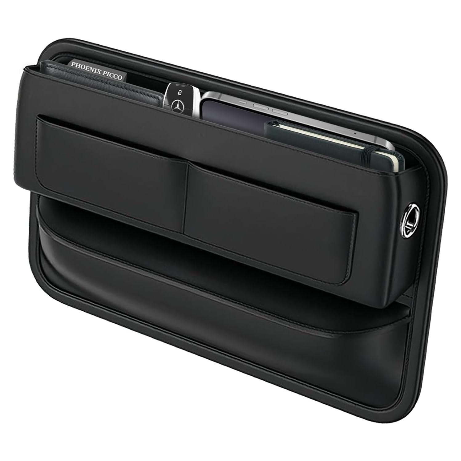 Organizador de Espacio entre Asientos PHOENIX PICCO Cuero Negro