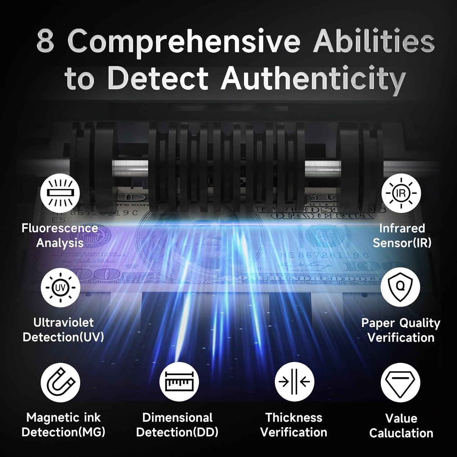 Contadora de Dinero Eizeny Pro 2.0 Doble Motor 5.44kg