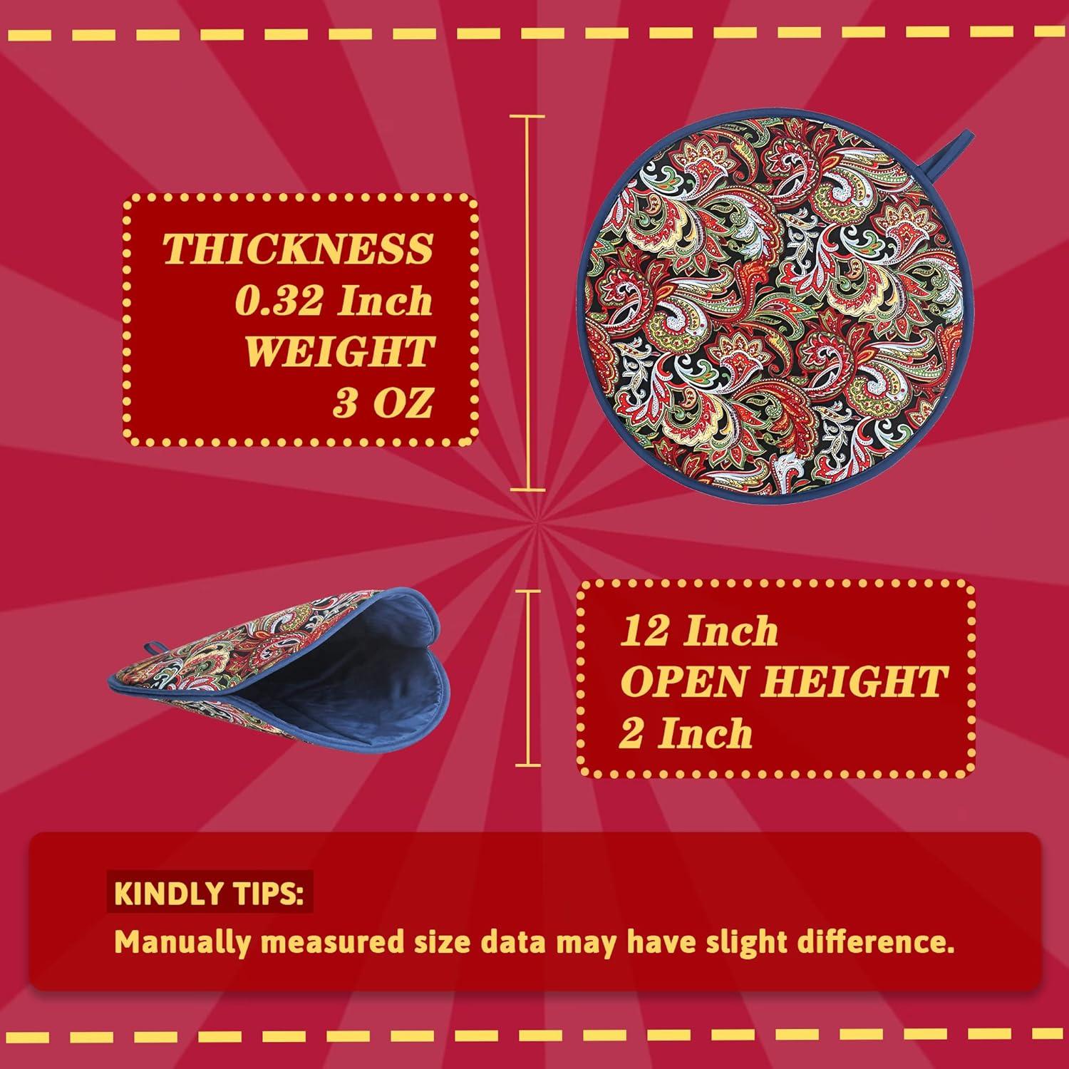 Bolsa Calentadora de Tortillas MHTTEC 30 cm Negra Microondas