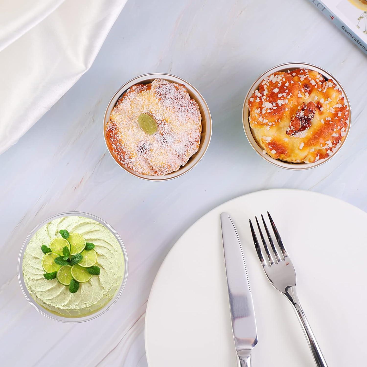 Forros para Cupcakes EUSOAR 50pcs Aluminio 141.75g 5 Colores