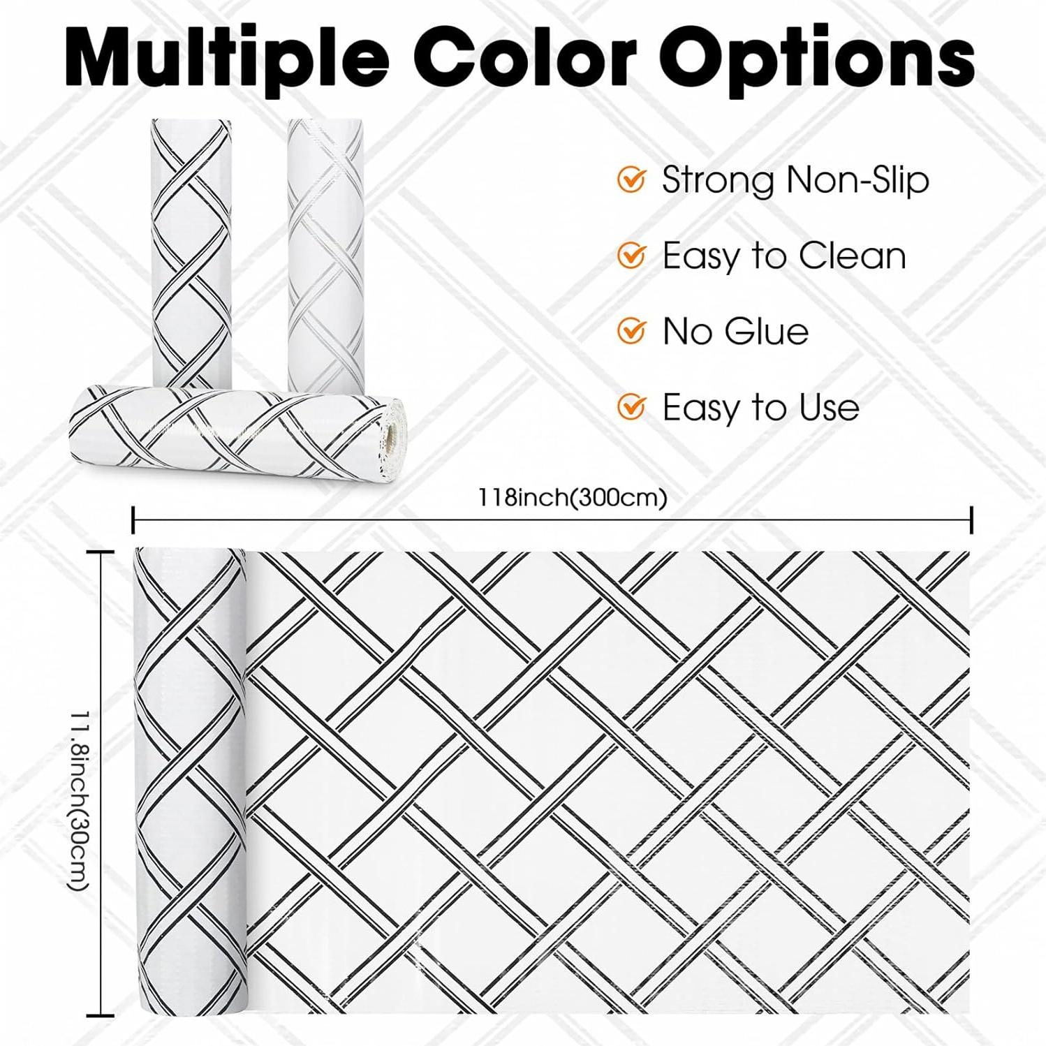 Forro de Estante Antideslizante GOPAS Geométrico 30.48x304.8cm