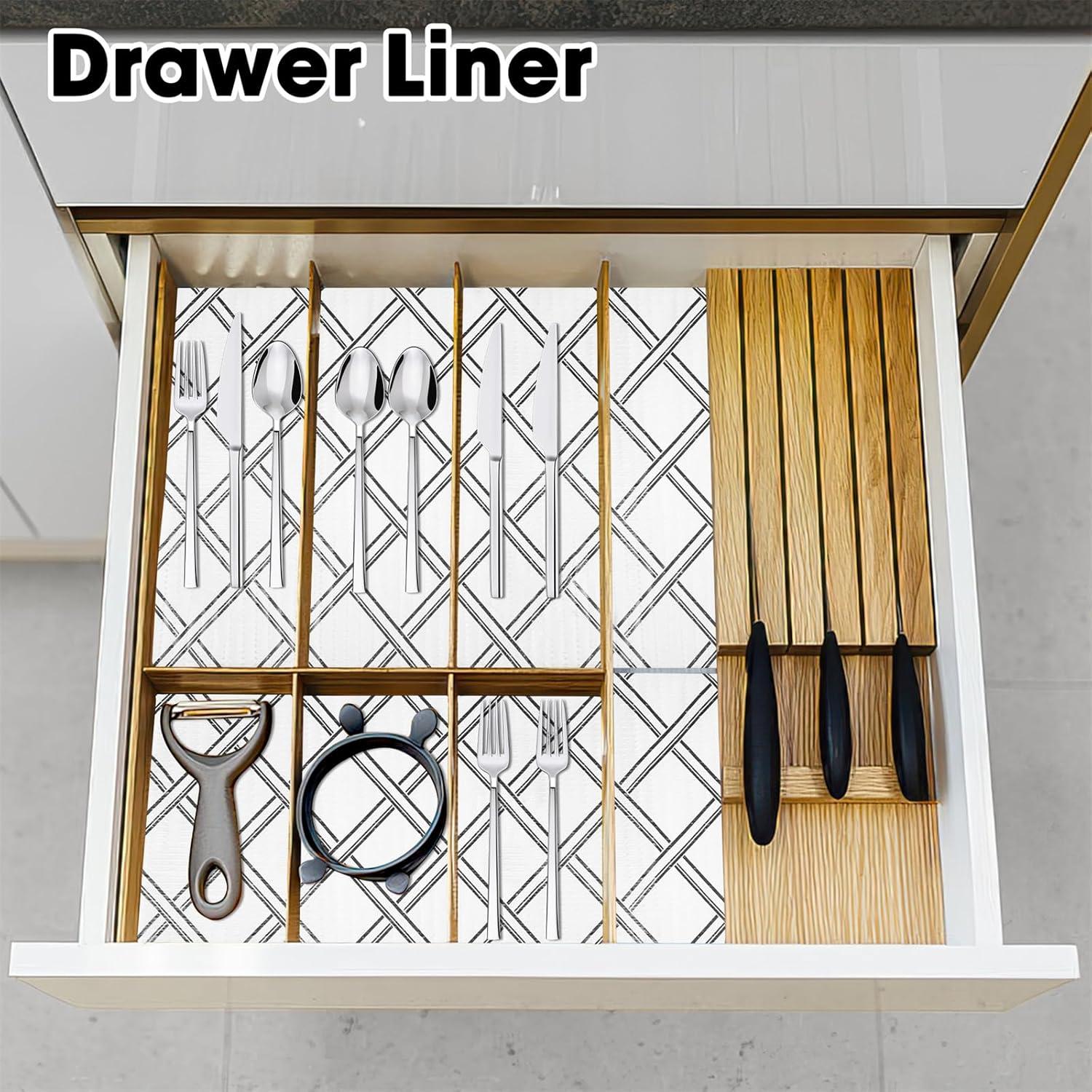 Forro de Estante Antideslizante GOPAS Geométrico 30.48x304.8cm