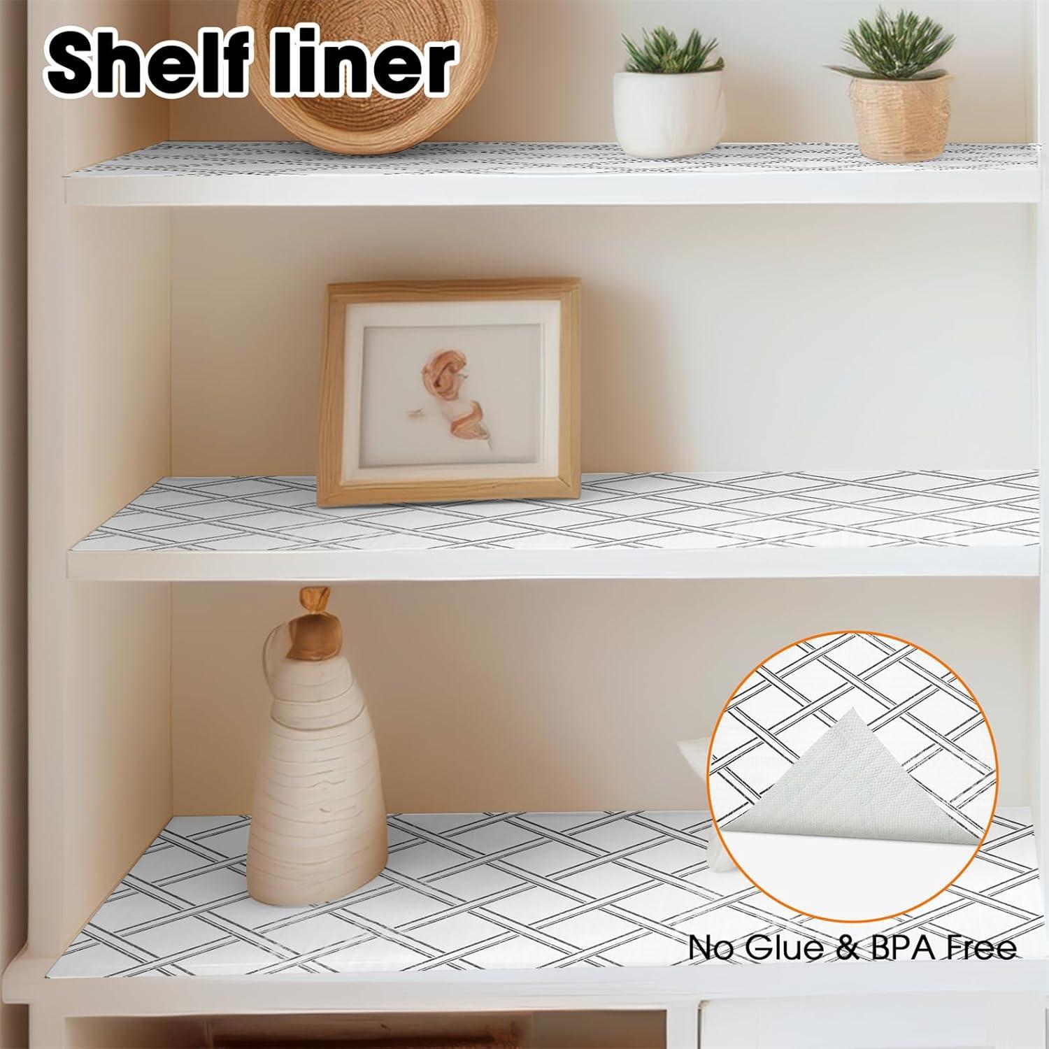 Forro de Estante Antideslizante GOPAS Geométrico 30.48x304.8cm