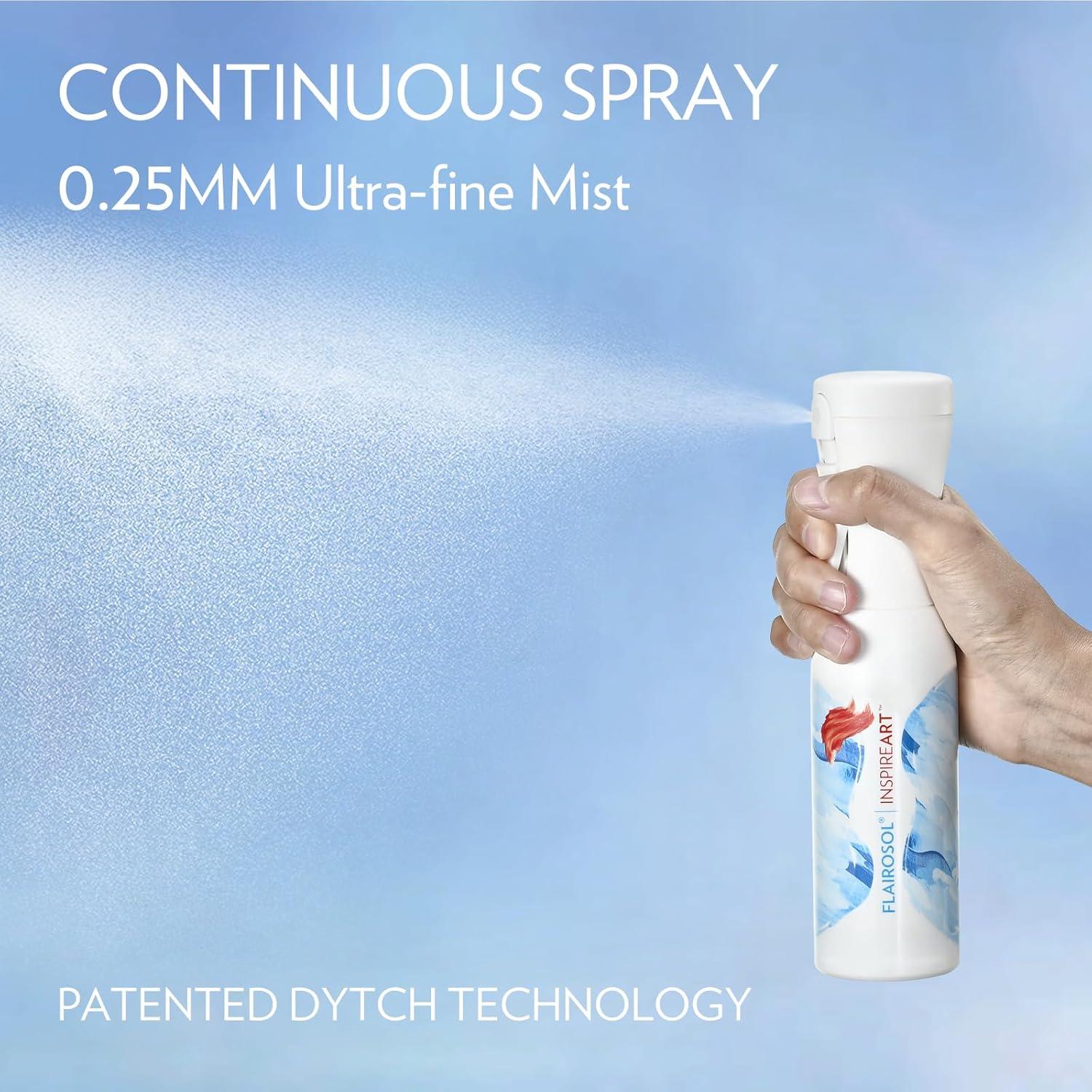 Botella de Spray Continua FLAIROSOL 200 ml - Pulverizador Ultra Fino