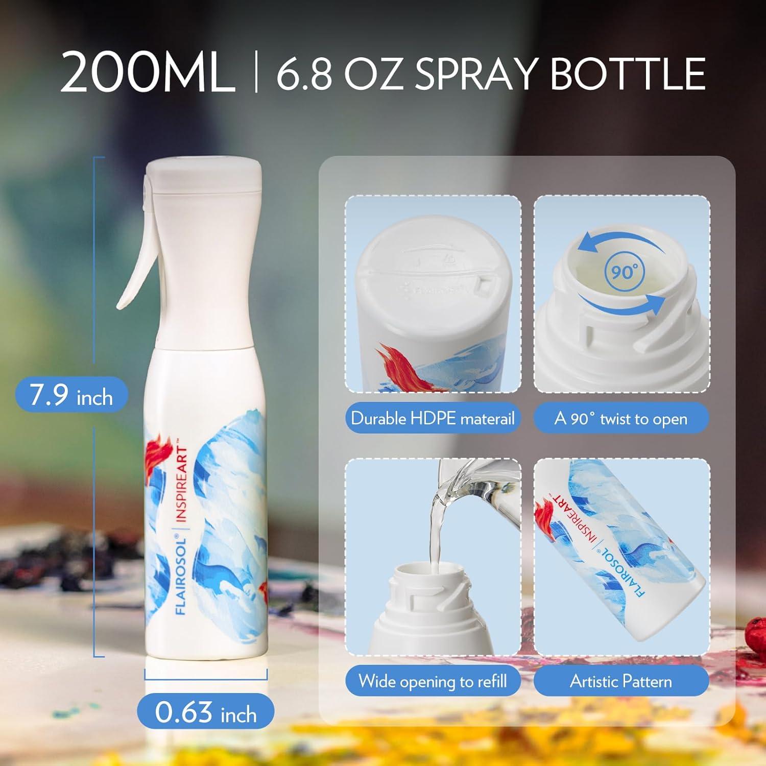 Botella de Spray Continua FLAIROSOL 200 ml - Pulverizador Ultra Fino