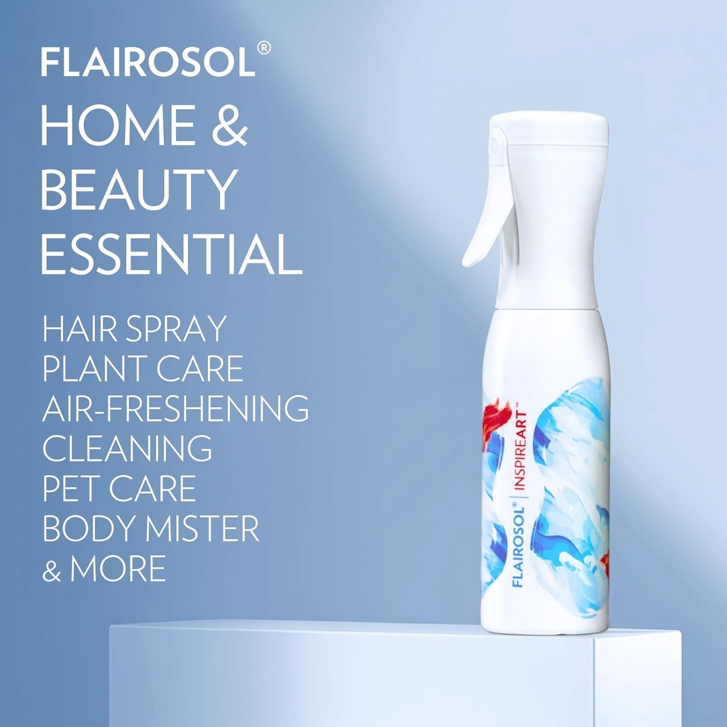 Botella de Spray Continua FLAIROSOL 200 ml - Pulverizador Ultra Fino