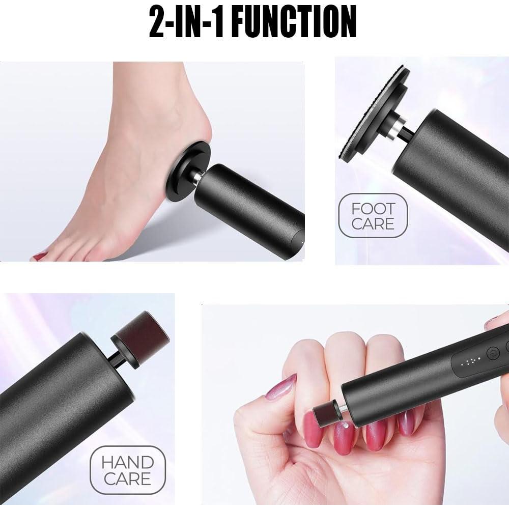 Removedor de Callos Eléctrico Inalámbrico Dr.Pedi 2 en 1